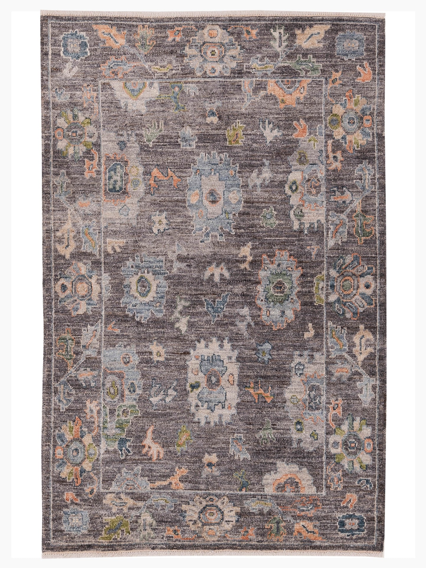 Anadol Angora Oushak  Gray Gray Traditional