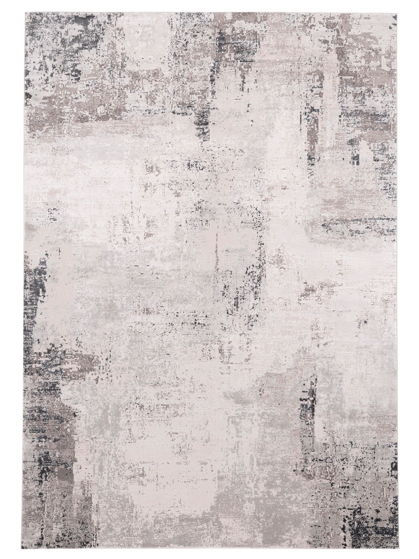 Palermo 153804 Ivory Gray 8x11 Machine Made Rug
