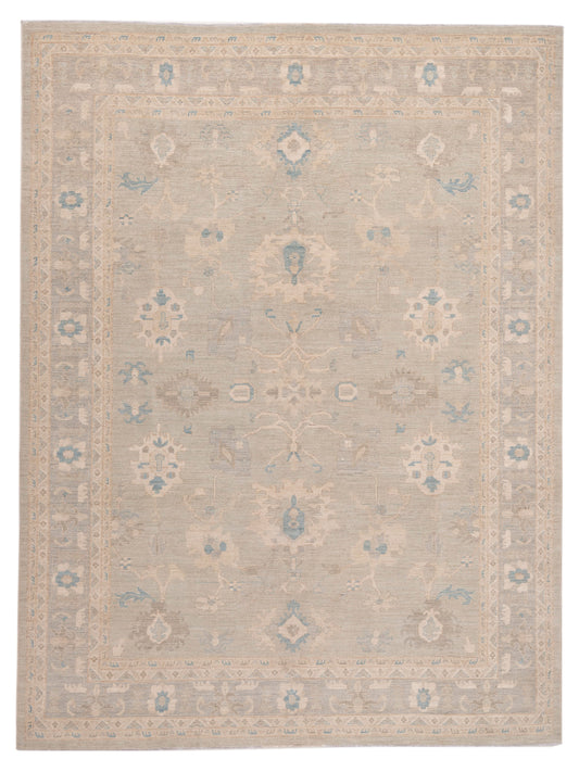 Nomad Laila  Mint Light Gray Traditional