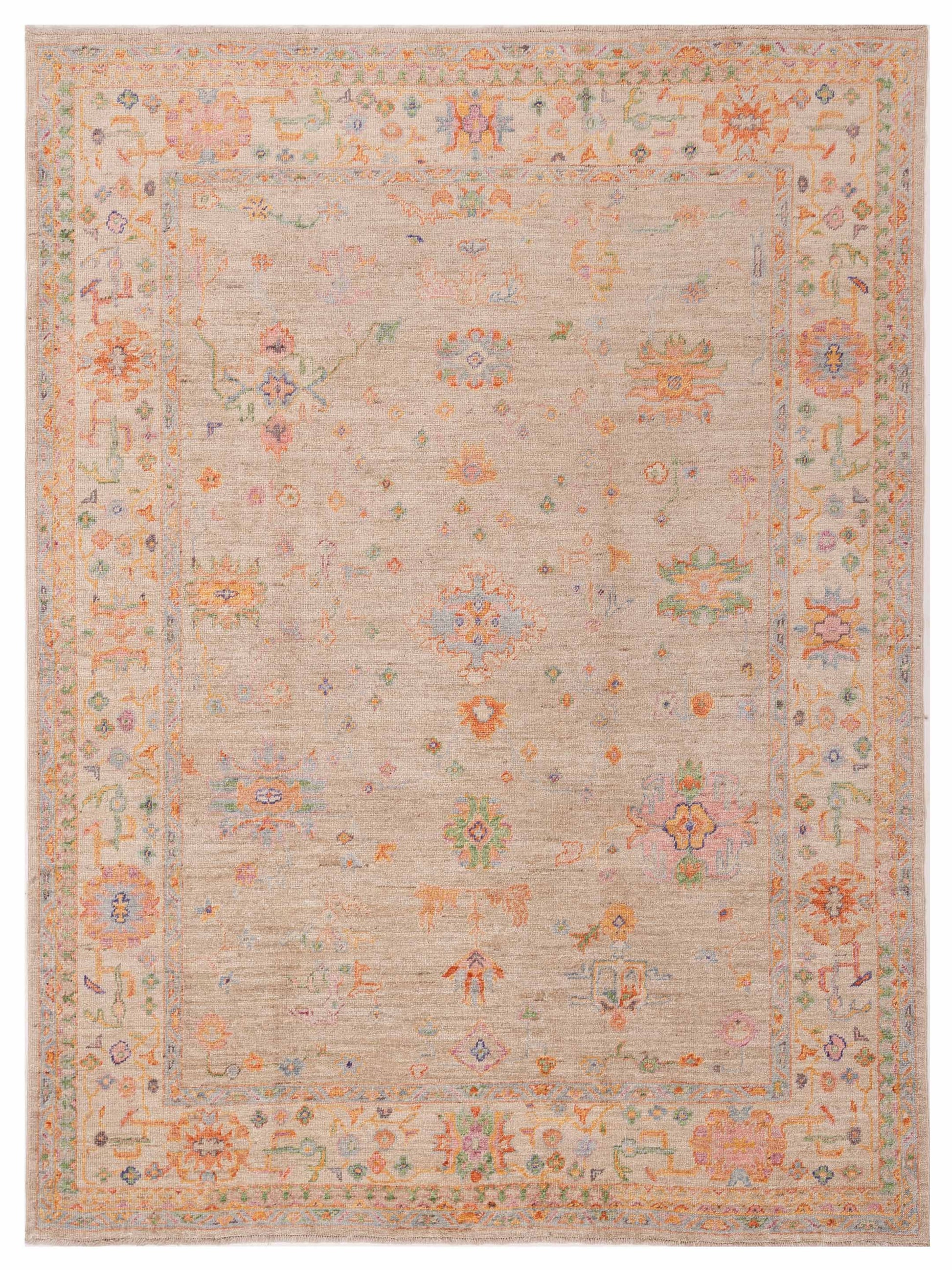 Anadol Angora Oushak  Cream Beige Traditional