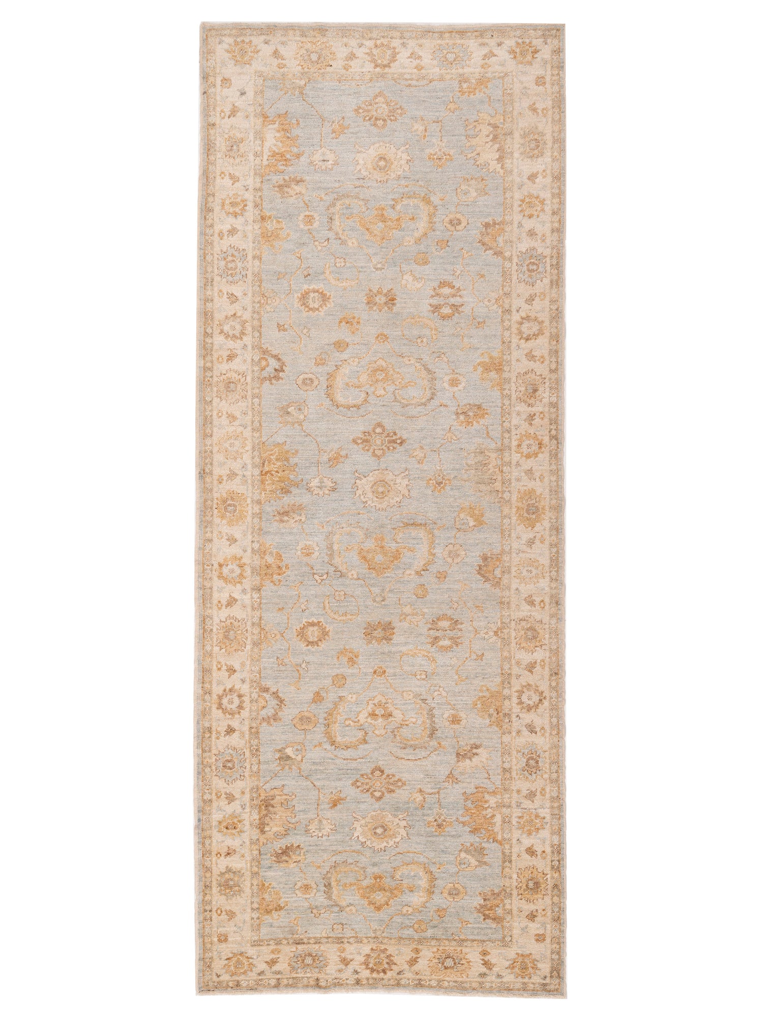Anadol Angora Oushak  Blue Ivory Traditional