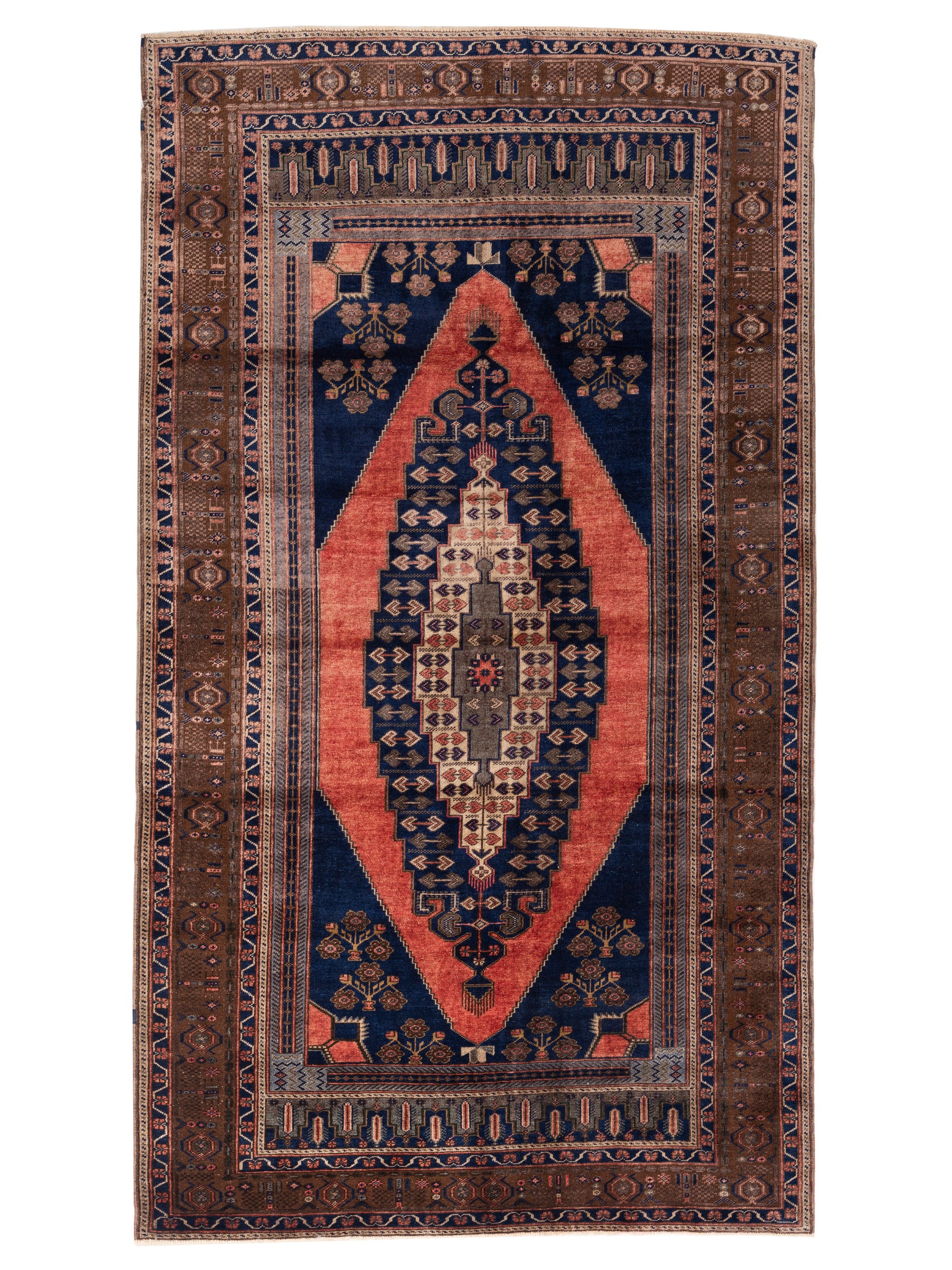 Pasha Old Anatolian  Rust Brown Transitional