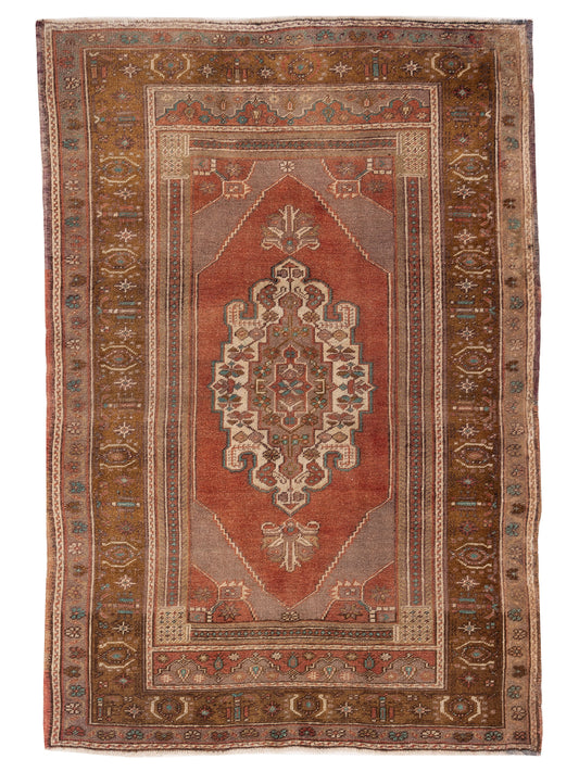 Pasha Old Anatolian  Rust Brown Transitional