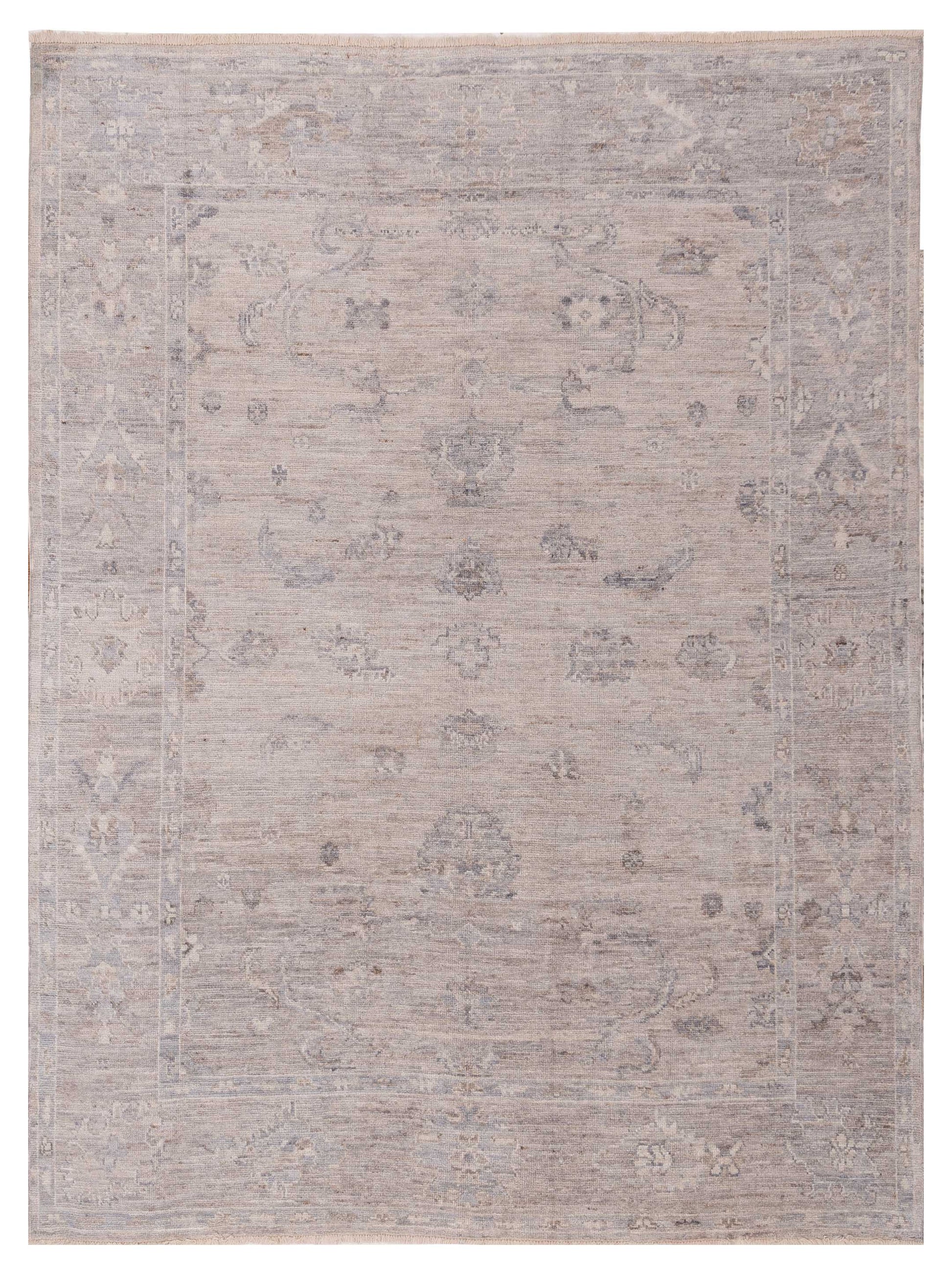 Anadol Angora Oushak  Silver Gray Traditional