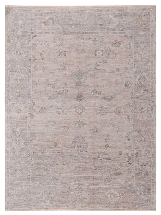 Anadol Angora Oushak  Silver Gray Traditional
