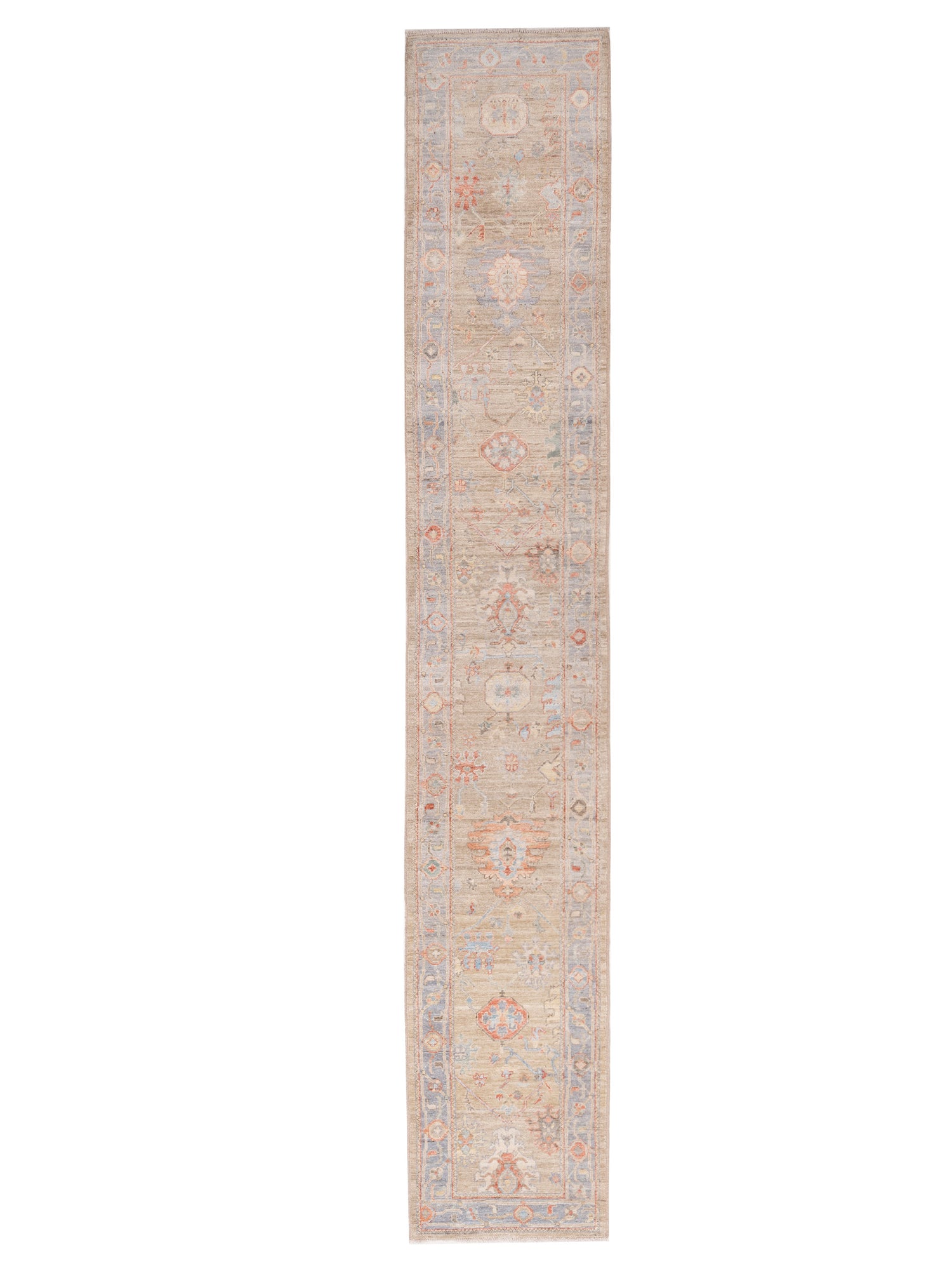 Pasha Anadol Oushak  Brown Gray Traditional
