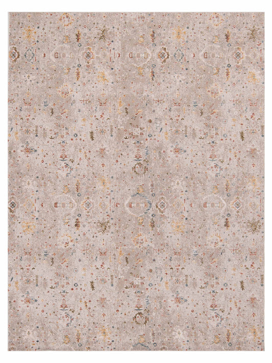Bergamo Palermo155198 Brown Beige Traditional Hand Knotted Rug