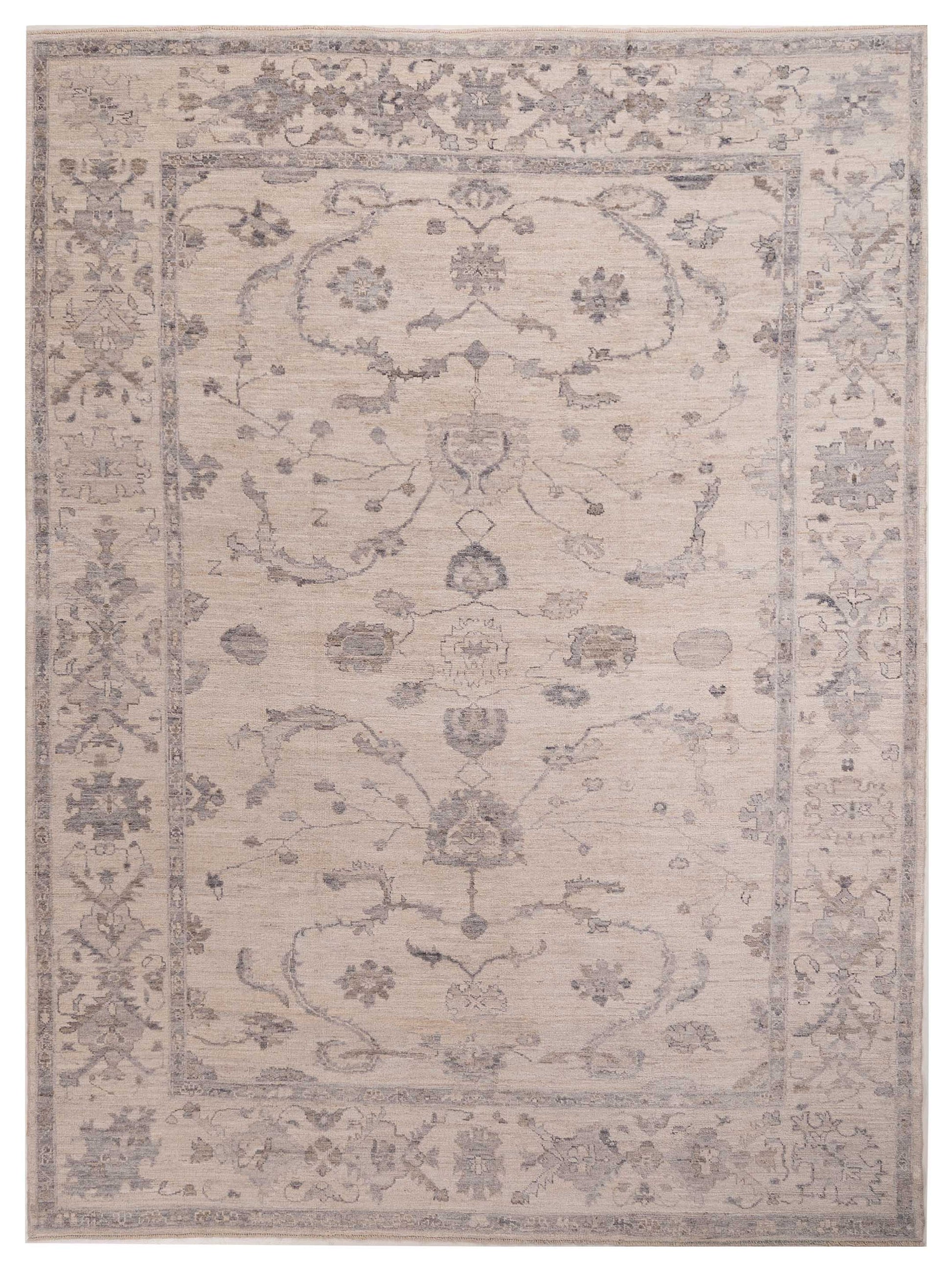 Anadol Angora Oushak  Ivory Ivory Traditional