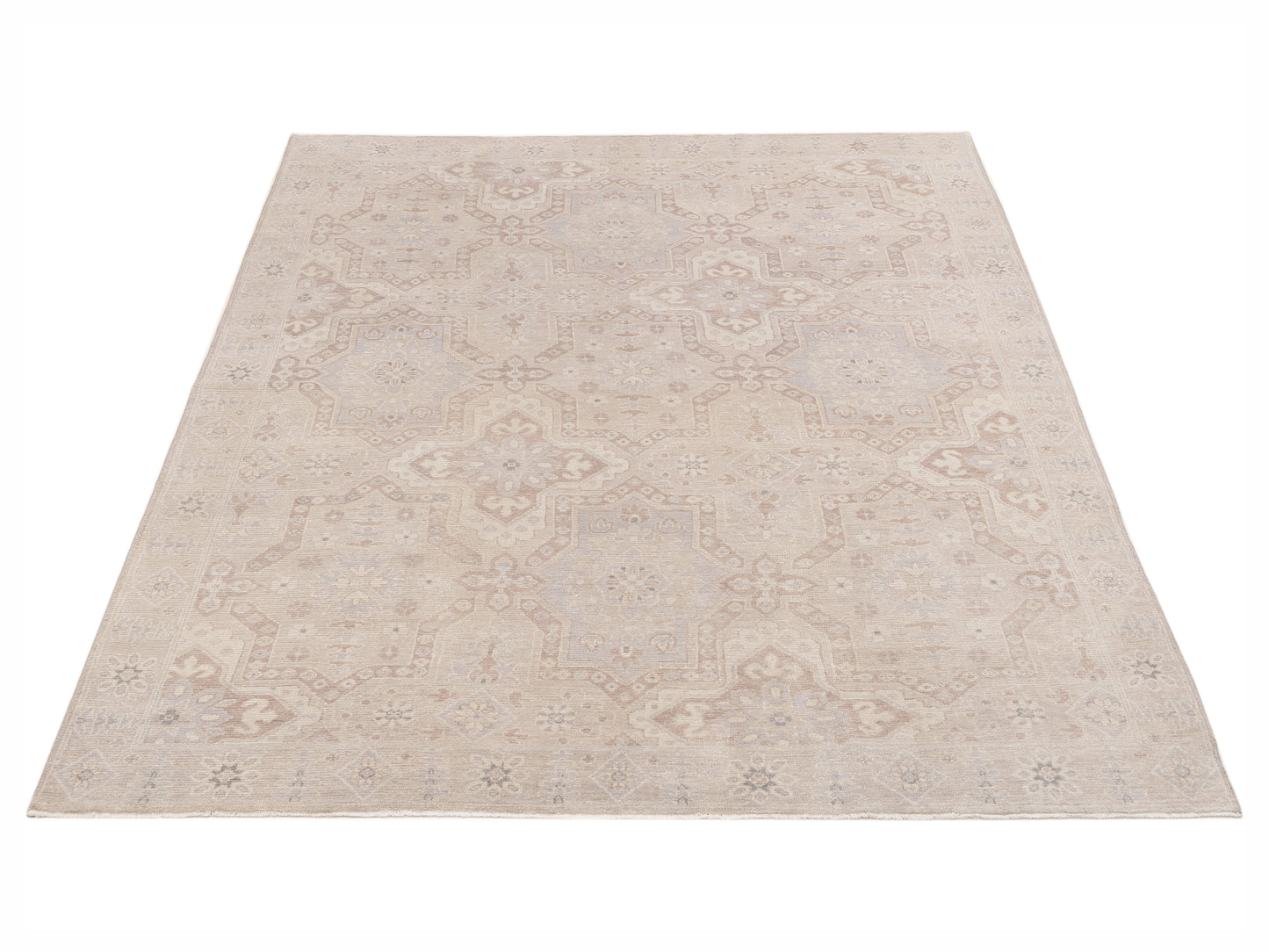 Andalusia 125241 Brown 7.11x9.11 Hand Knotted Rug