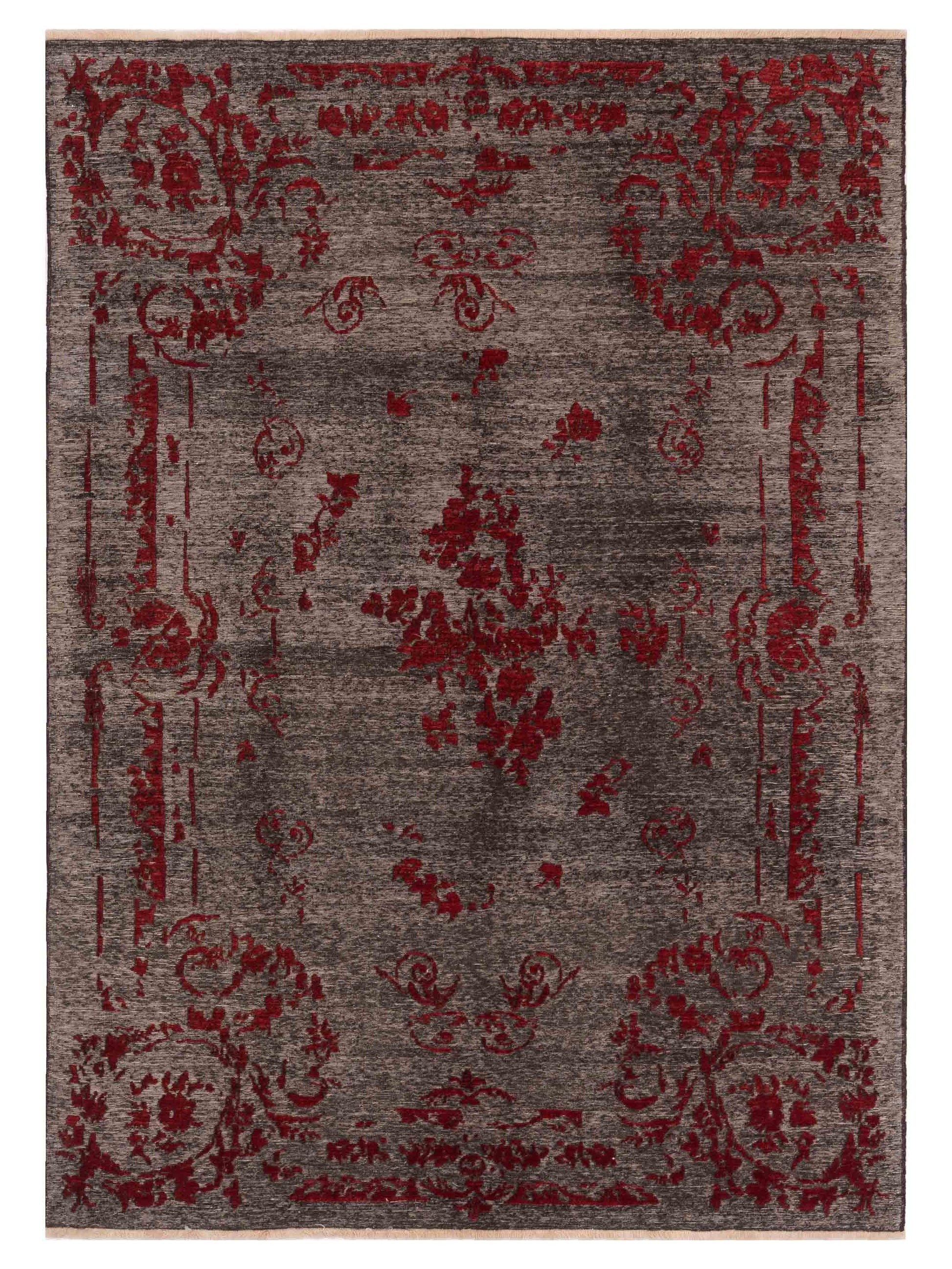 Pasha Defne  Charcoal Red Transitional