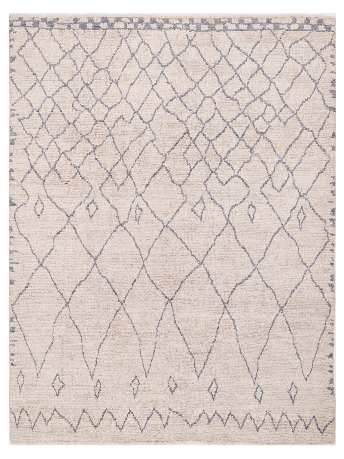 Pasha Berber  Ivory Gray Contemporary