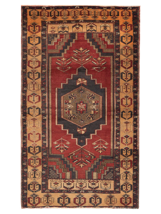 Pasha Old Anatolian  Red Gold Traditional