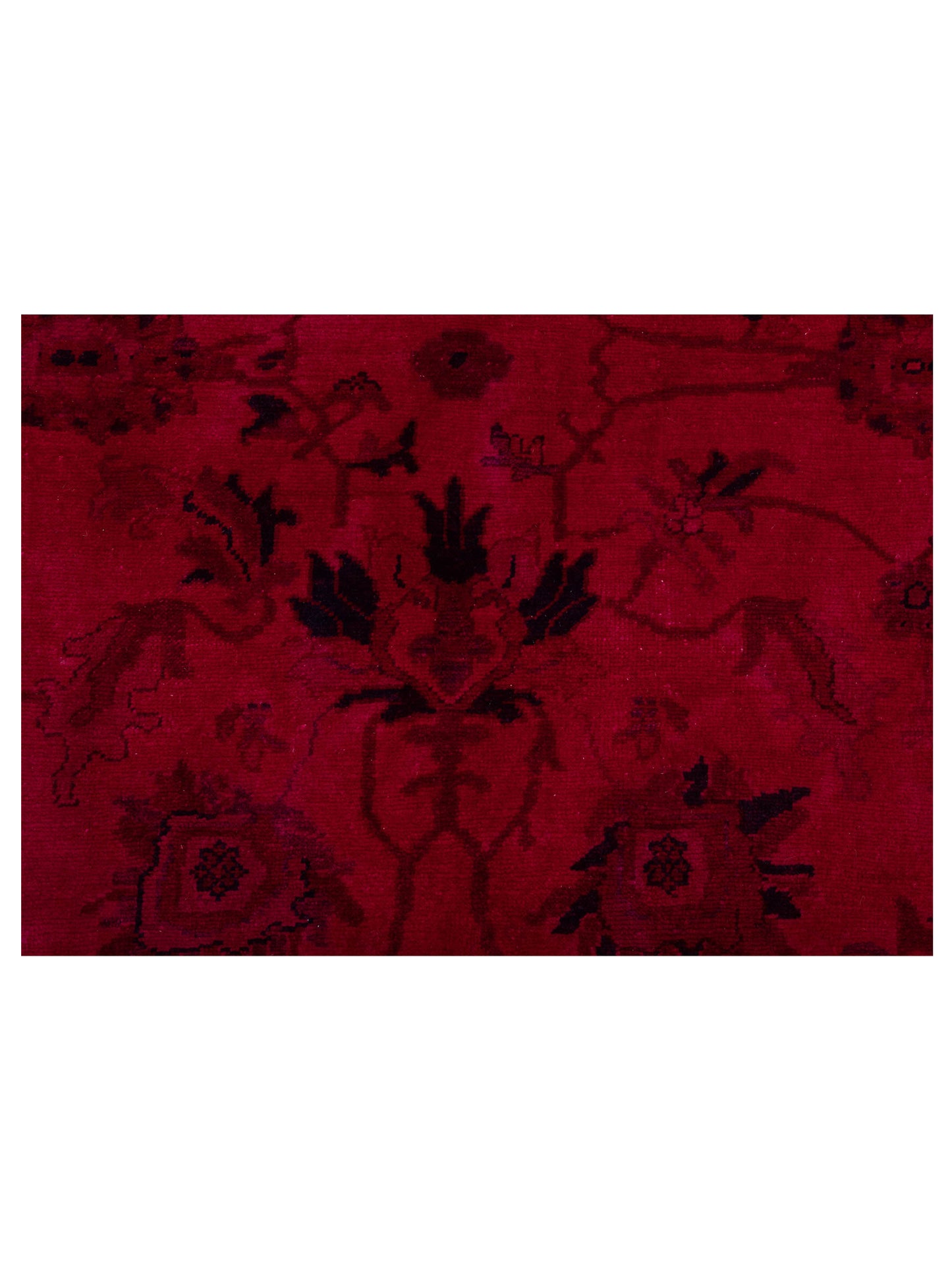 Vintage 79900 Pink Pink 9x12.1 Hand Knotted Rug