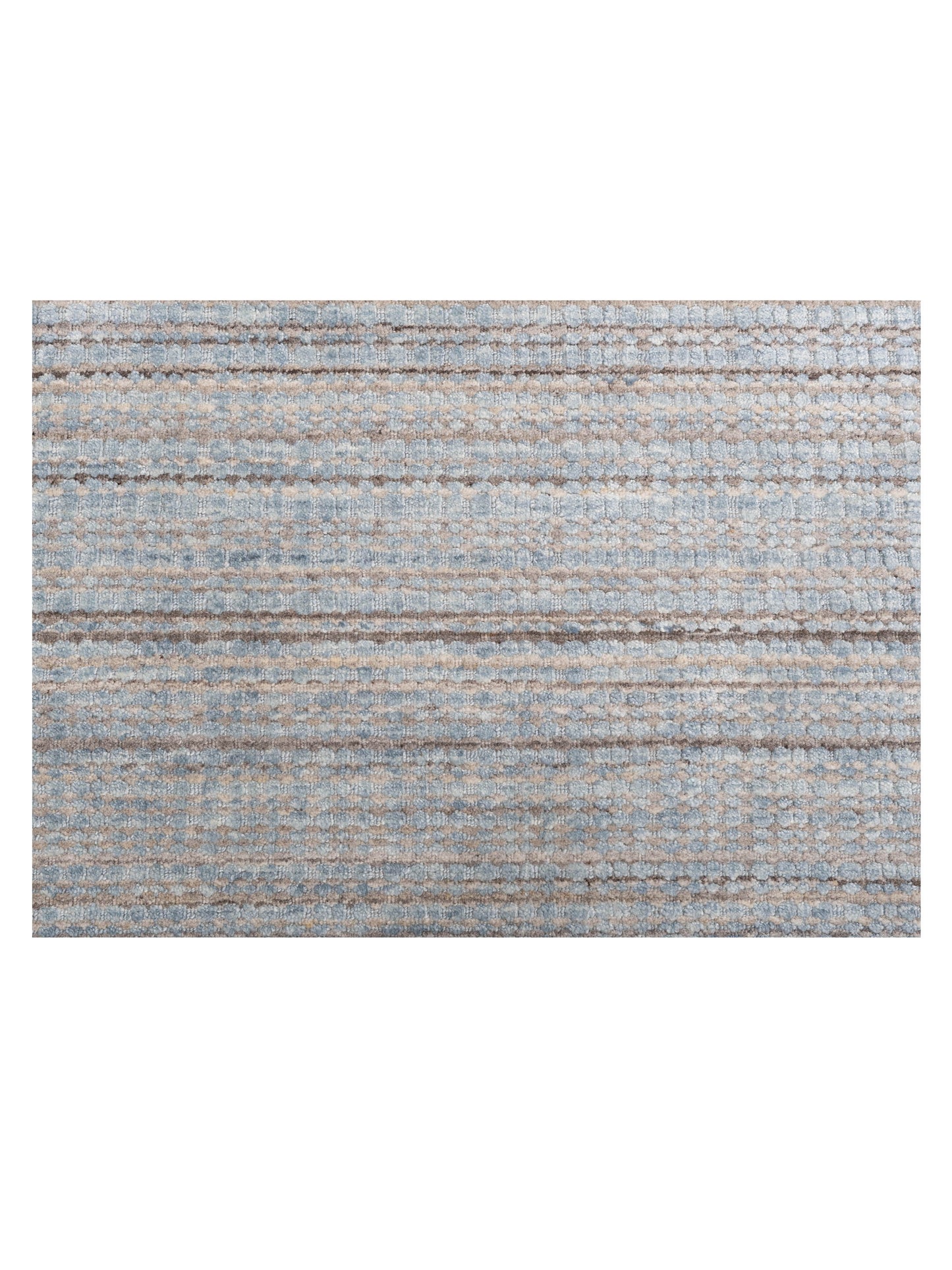 Himalayan 144840 Blue Brown 3x5 Hand Knotted Rug