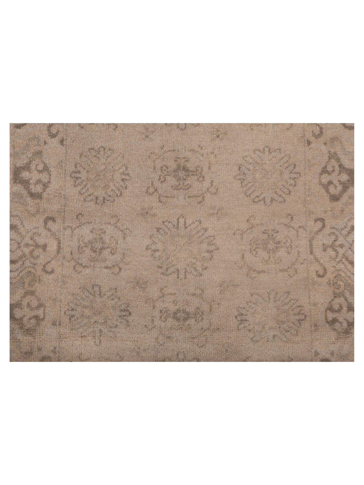 Evren 122263 Silver 2.6x10 Hand Knotted Rug