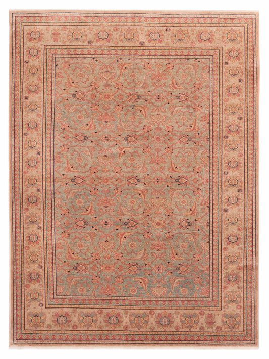 Pasha Antique Loom  Silver Gold Transitional