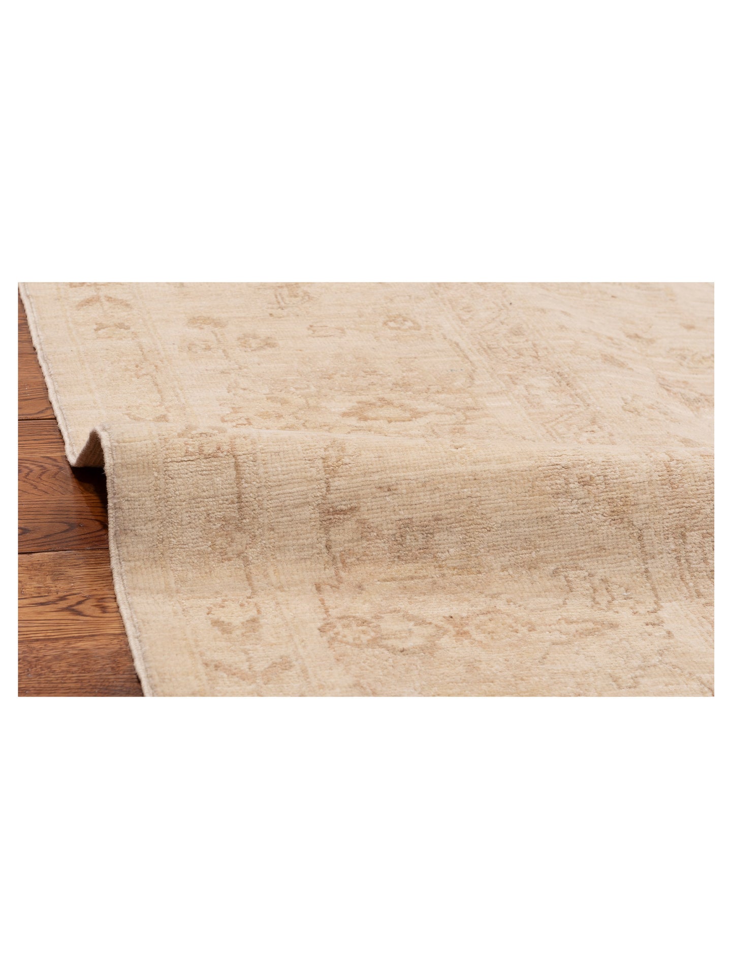 Laila 115278 Ivory Beige 8.2x10.2 Hand Knotted Rug