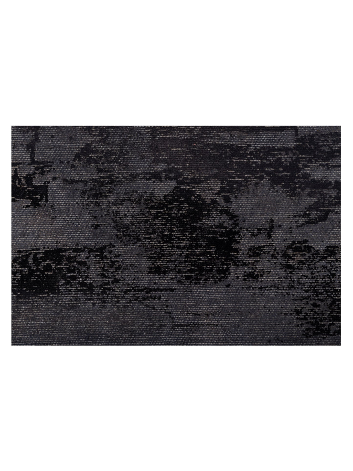 Vintage 108920 Dark Gray 9.6x12 Hand Knotted Rug