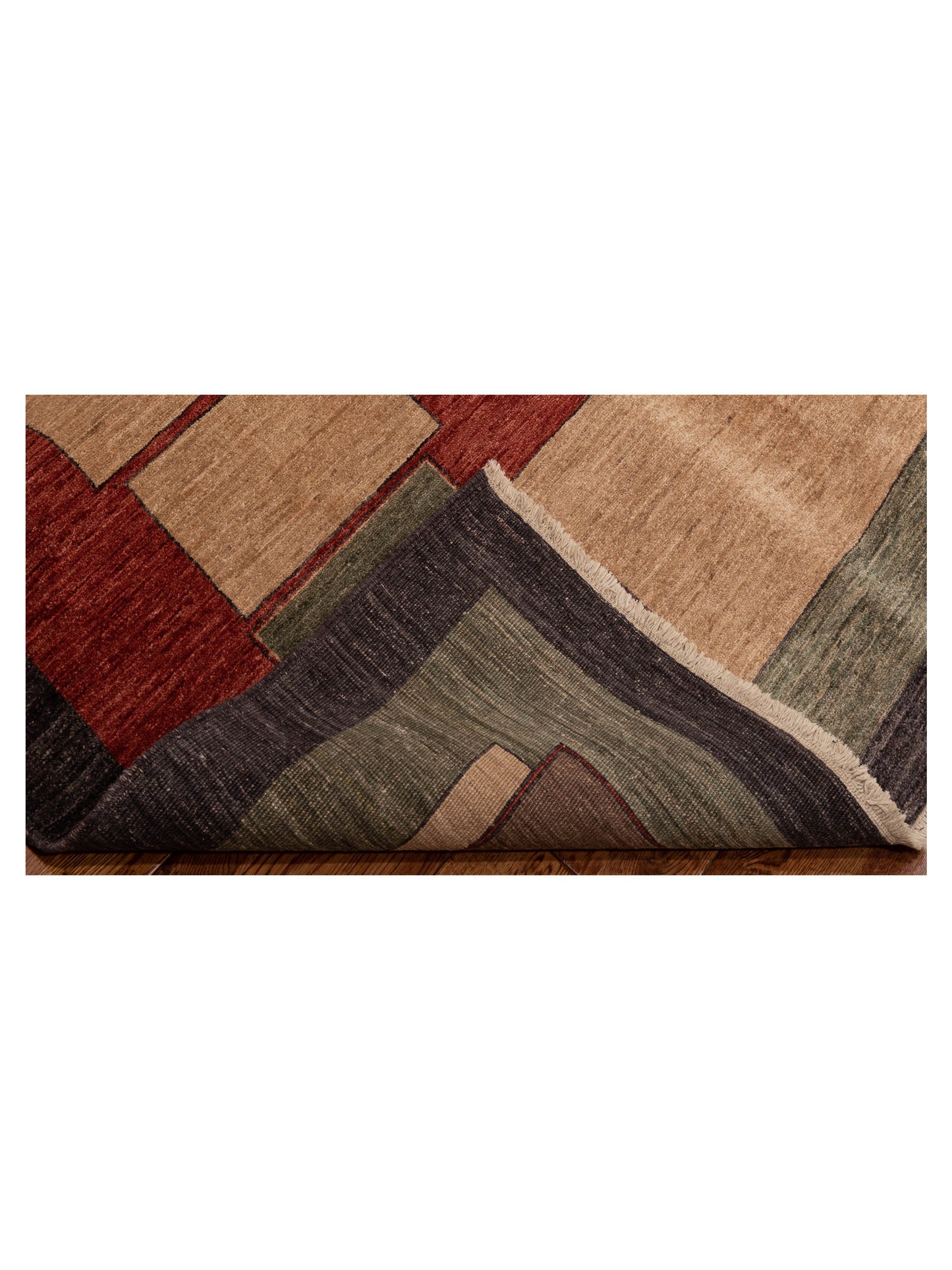 Bahar 92916 Multi 6.2x8.11 Hand Knotted Rug