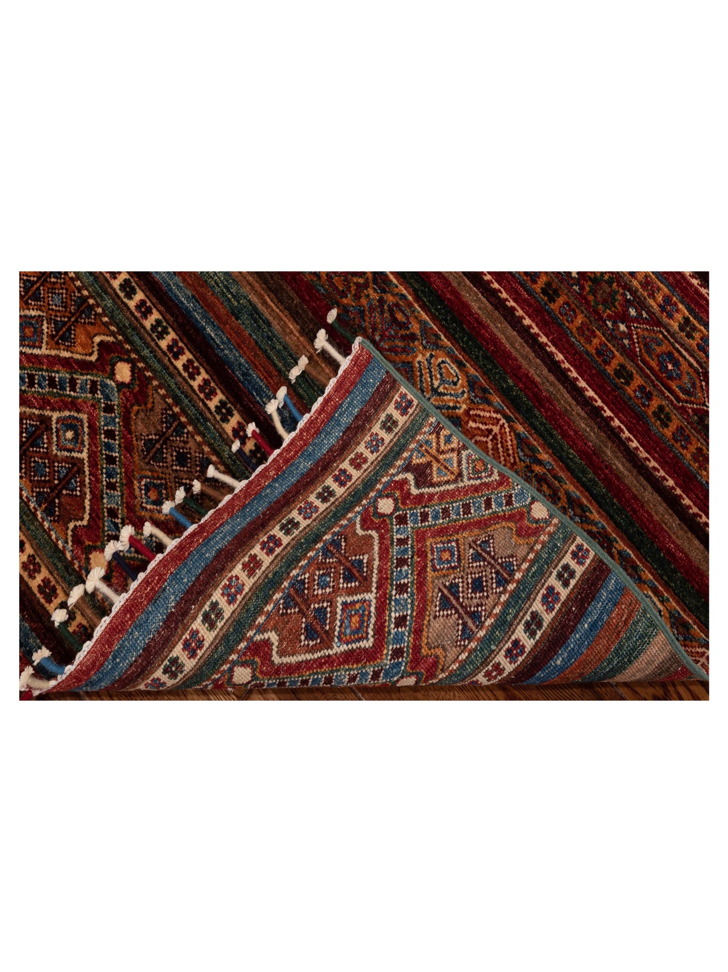 Khorjin 149120 Multi Multi 3.6x4.8 Hand Knotted Rug