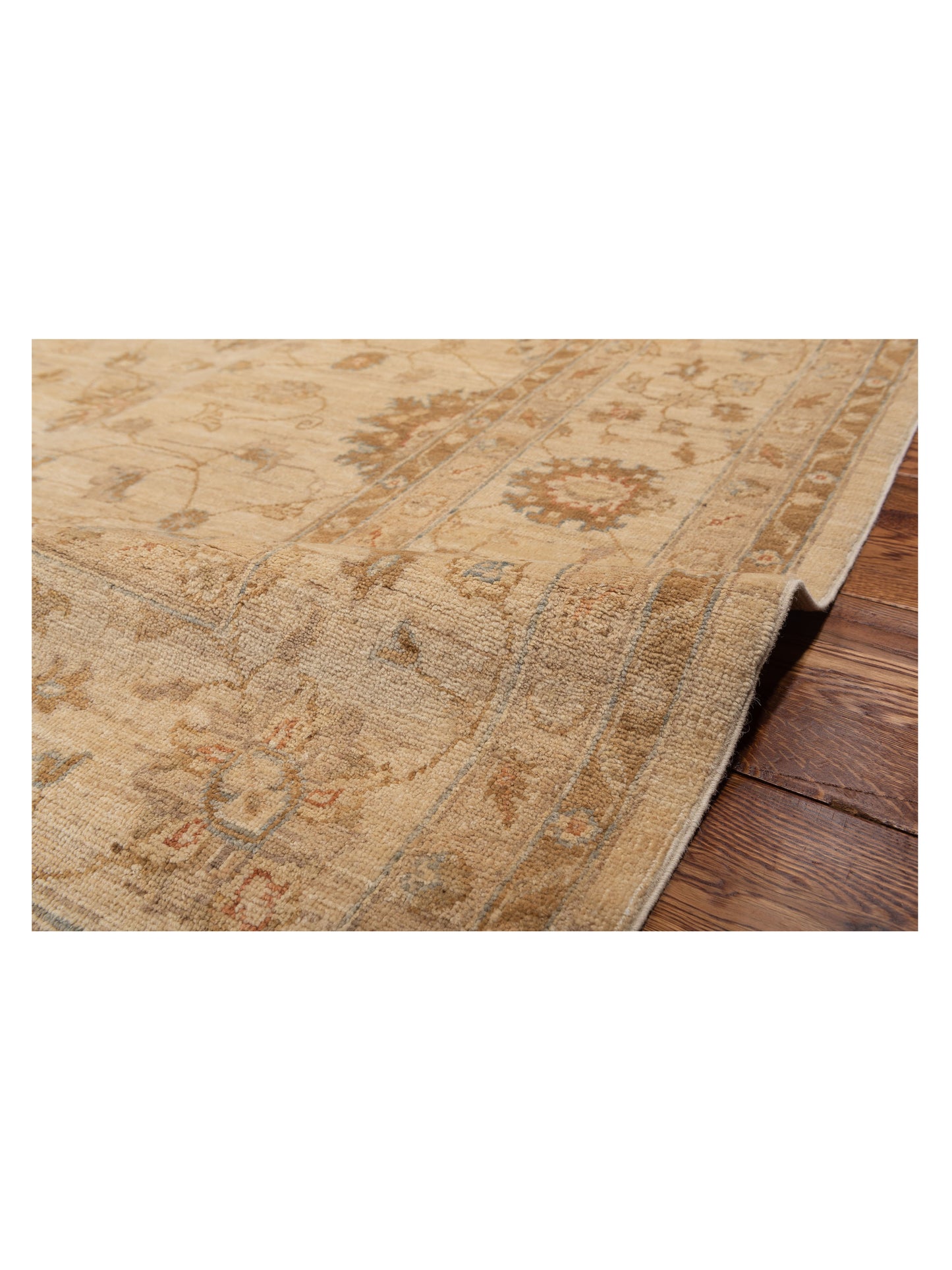 Sultan 116457 Ivory Ivory 8x10.5 Hand Knotted Rug