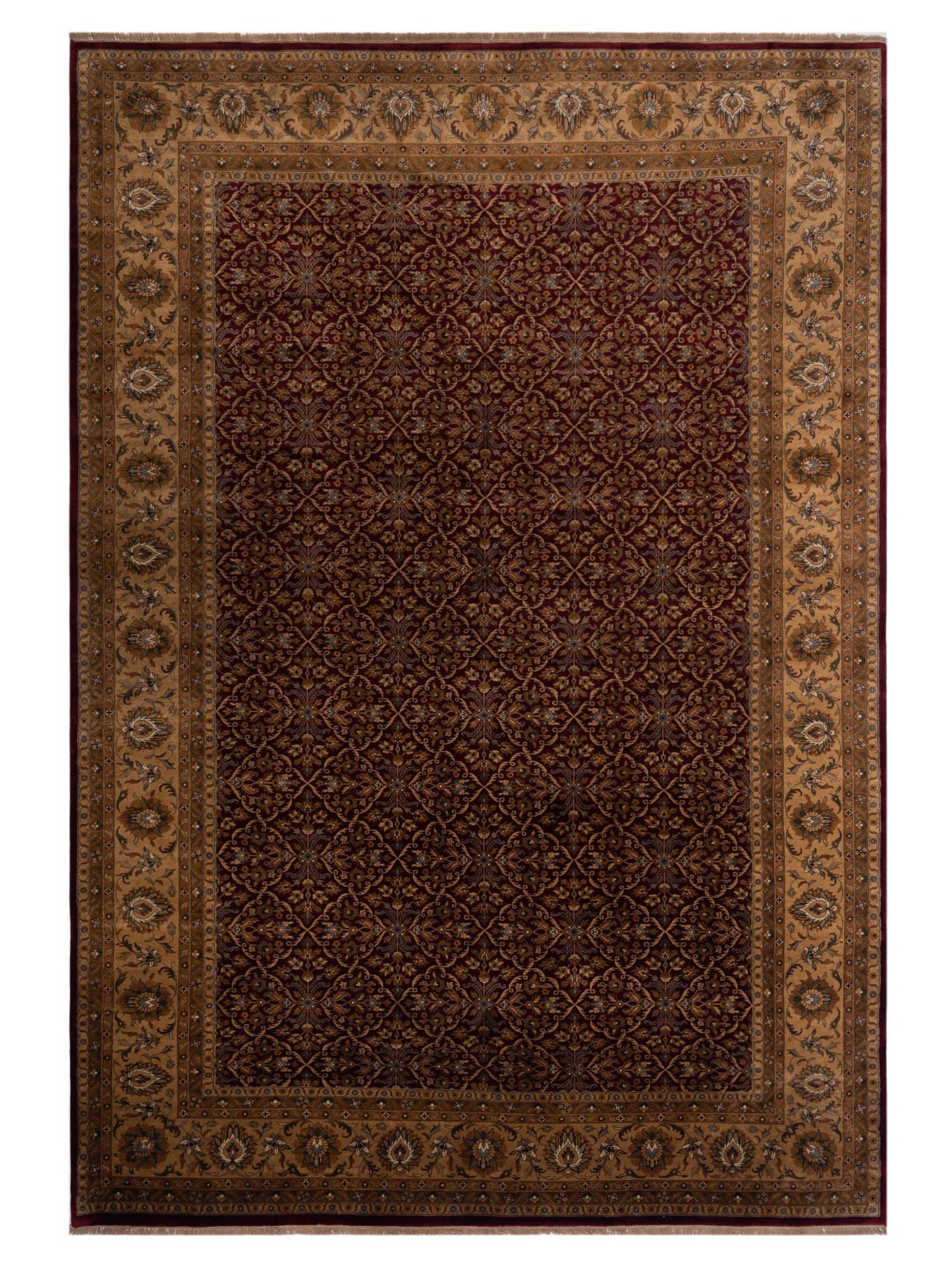 Rajpur Crown  Red Beige Transitional