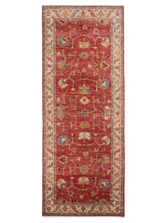 Anadol Angora Oushak  Red Ivory Traditional