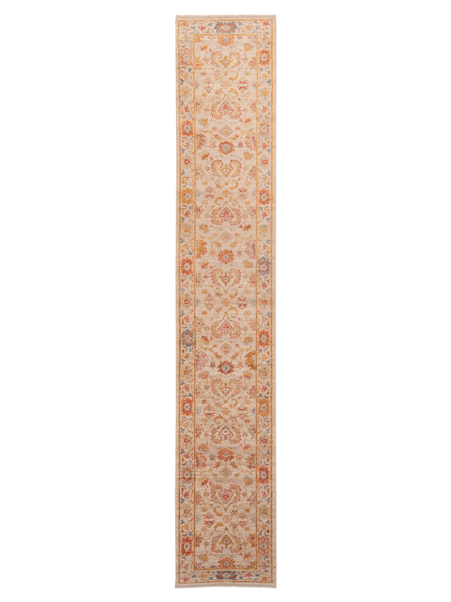 Anadol Angora Oushak  Ivory Ivory Traditional