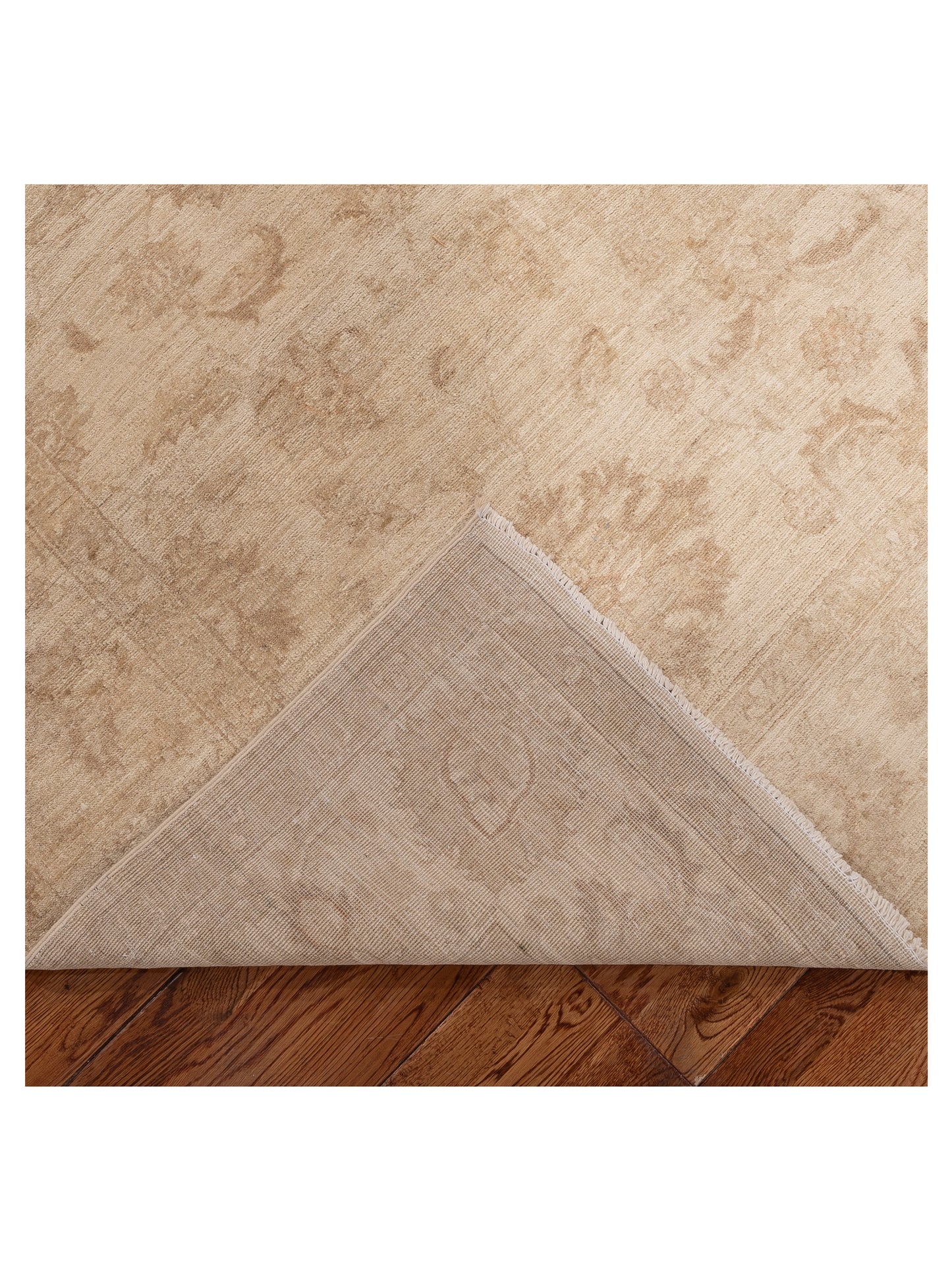 Sultan 116859 Ivory 6.5x9.3 Hand Knotted Rug