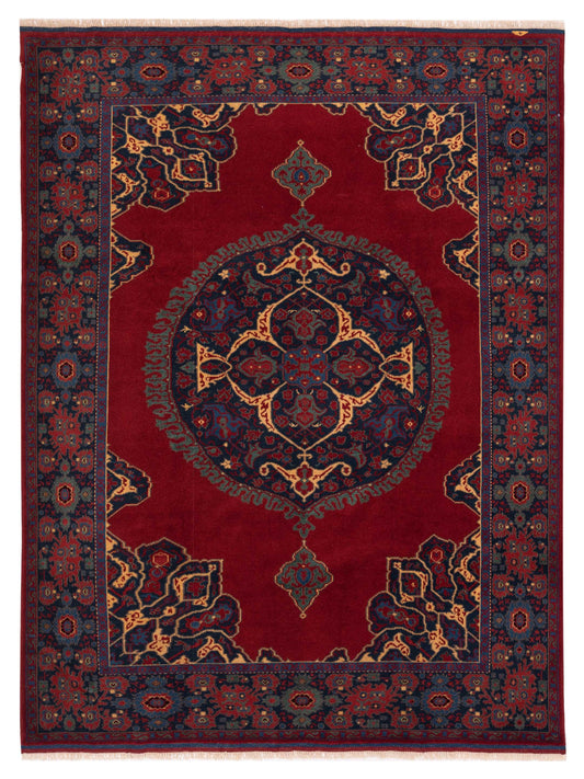 Pasha Turkish Shirwan  Red Navy Traditional