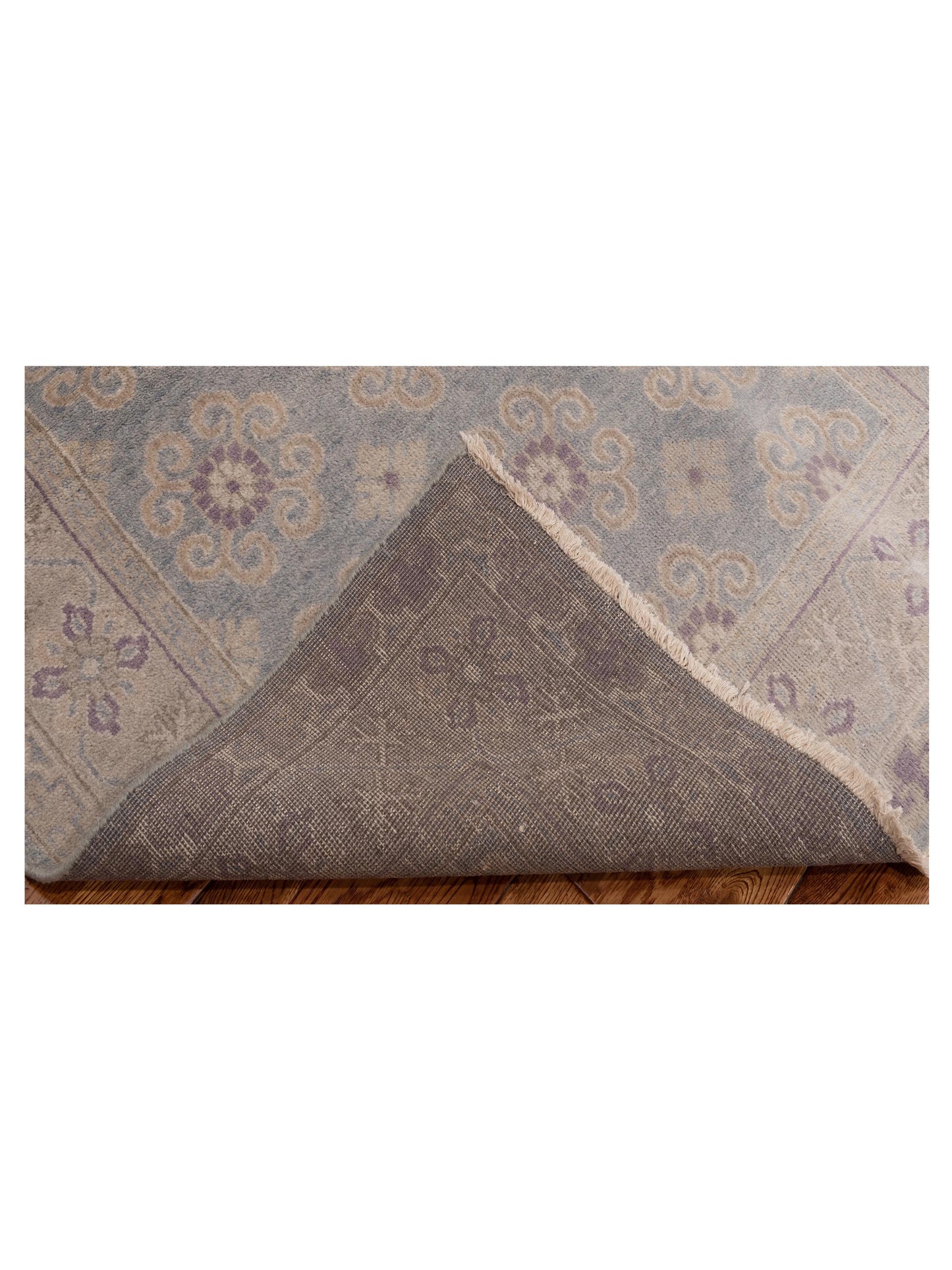 Evren 123502 Blue Silver 4x6 Hand Knotted Rug
