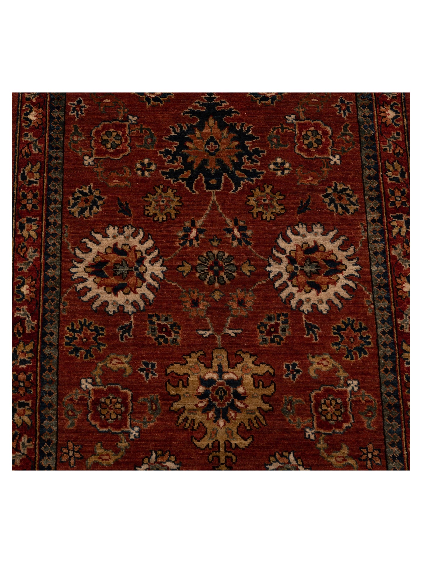 Akcha 121882 Red Red 2.9x9.11 Hand Knotted Rug