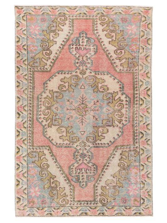 Pasha Old Anatolian  Pink Ivory Traditional
