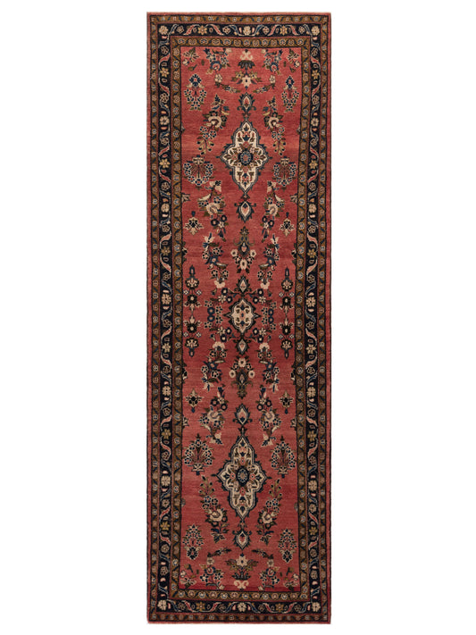Pasha Persian  Rust Brown Traditional
