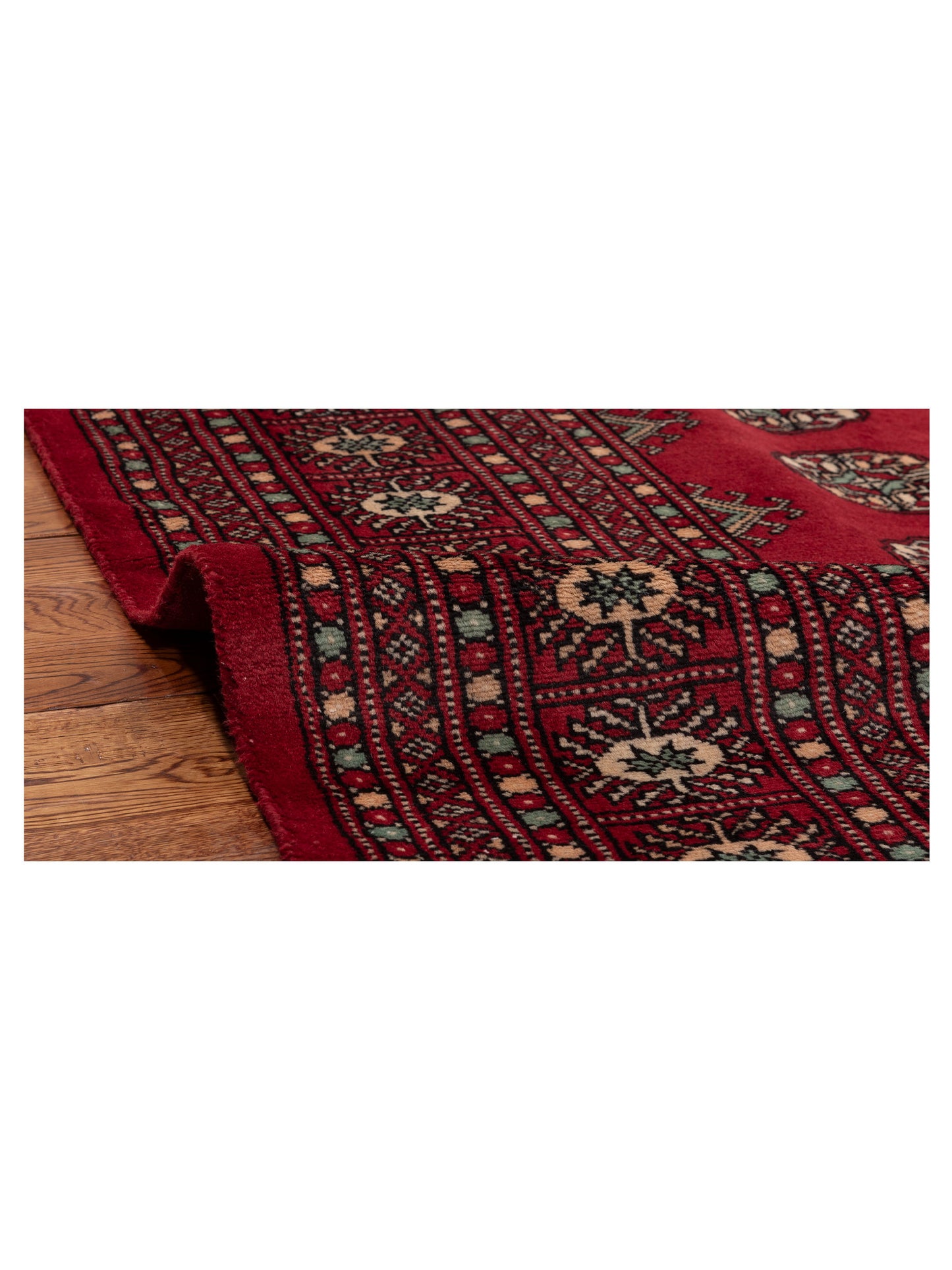 Bokhara 153395 Red Red 8.2x10.1 Hand Knotted Rug
