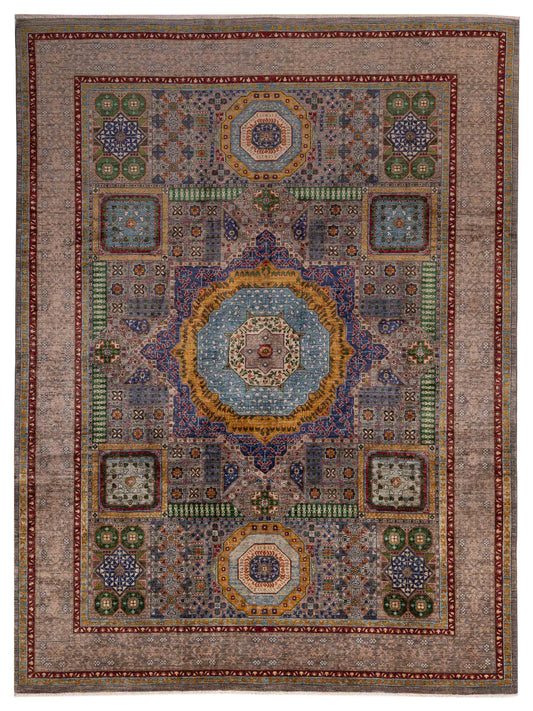 Nomad Super Mamluk  Multi Gray Traditional