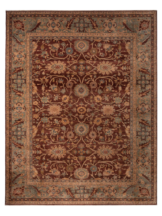 Pasha Elvan  Plum Green Traditional