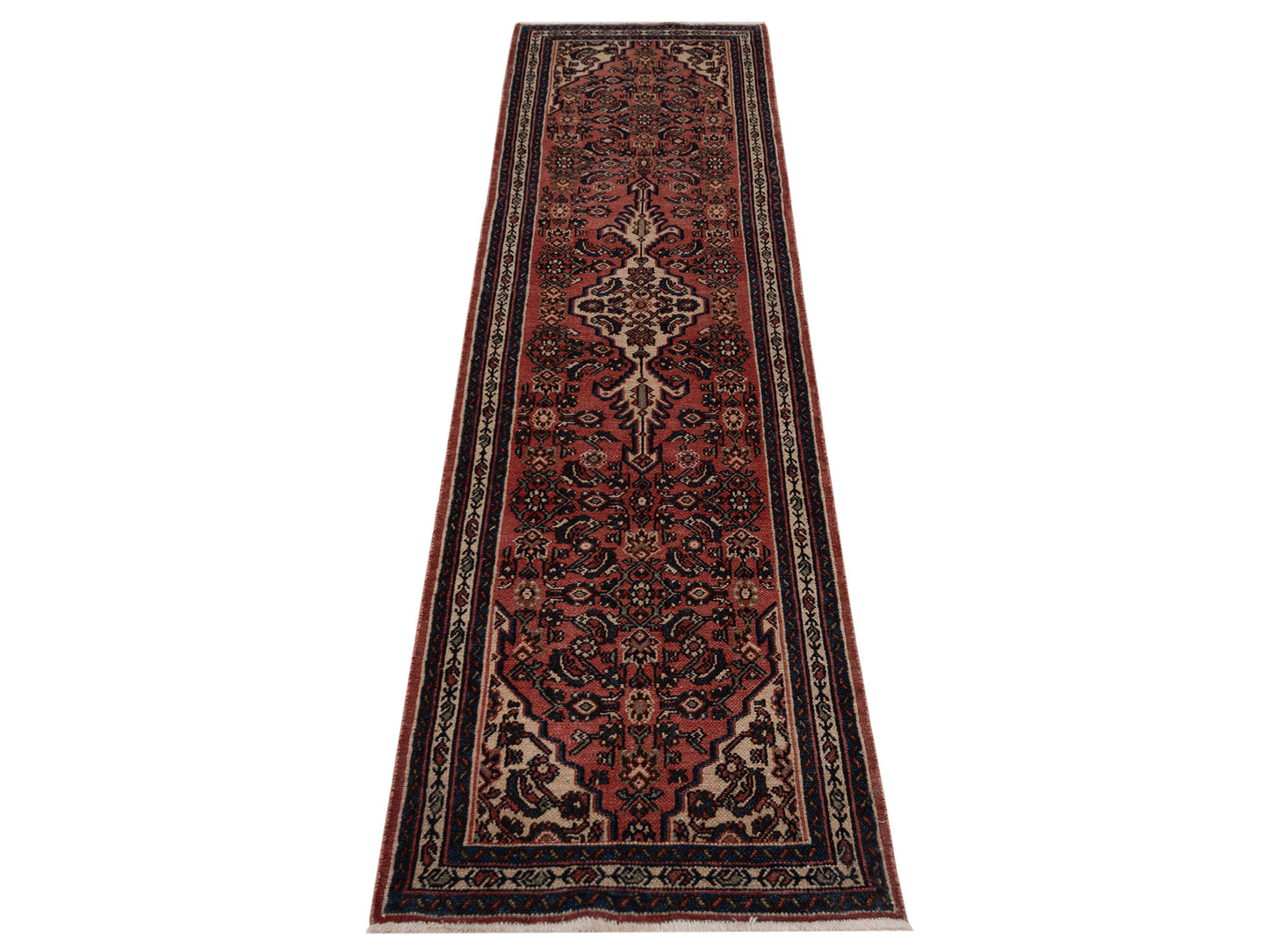 Persian 147752 Pink Ivory 2.7x9.11 Hand Knotted Rug