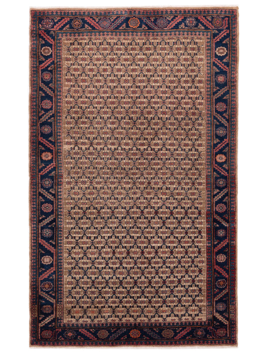 Pasha Antique Heirloom  Brown Blue Traditional