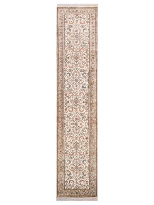 Pasha Pure Silk  Ivory Gold Traditional