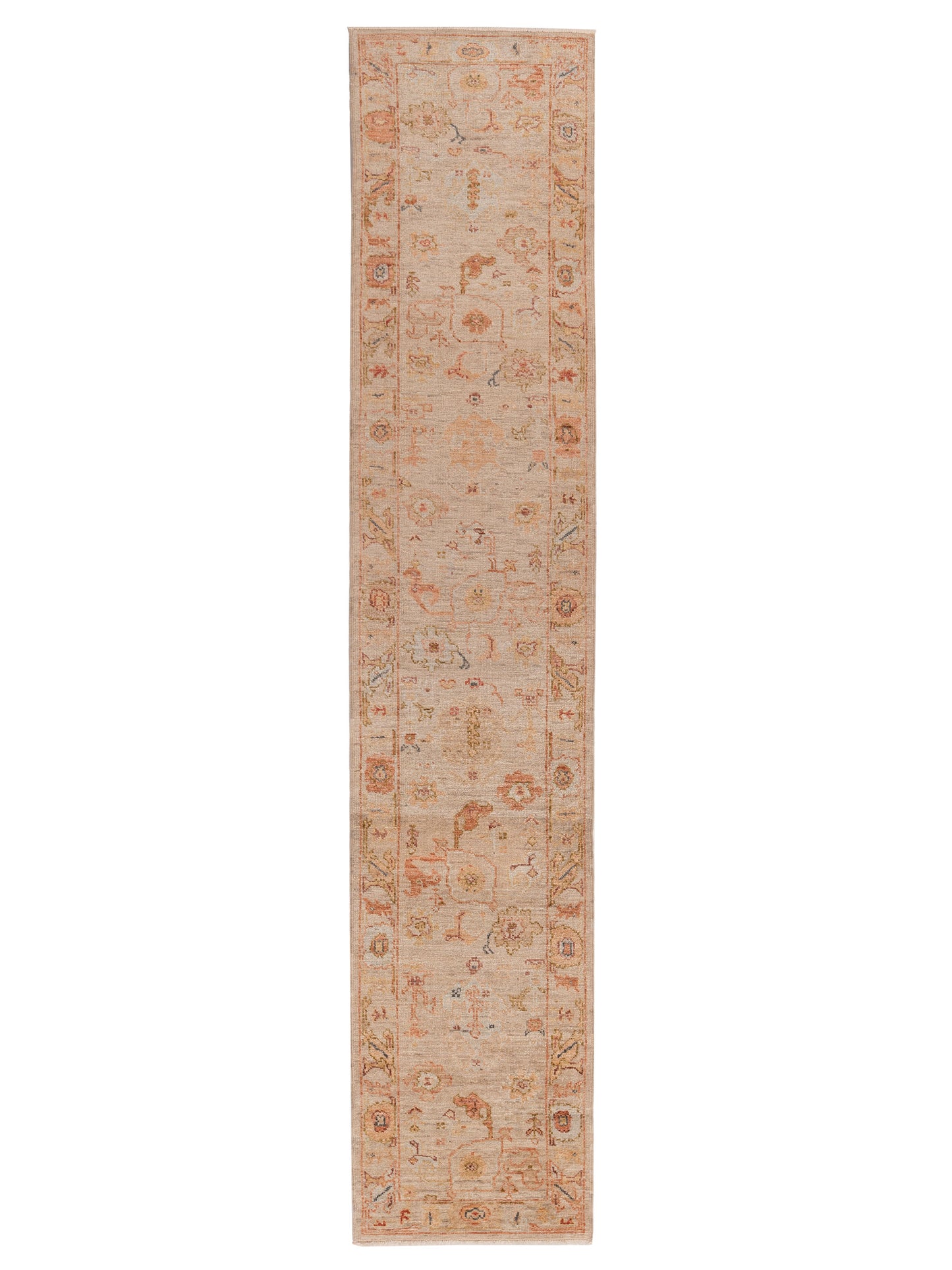 Anadol Angora Oushak  Ivory Ivory Traditional