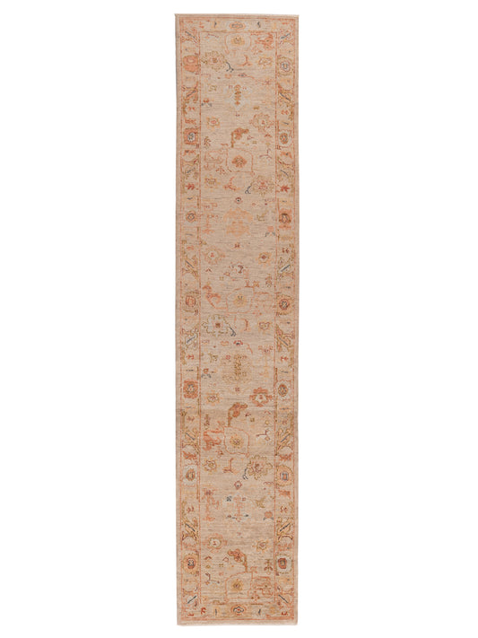 Anadol Angora Oushak  Ivory Ivory Traditional
