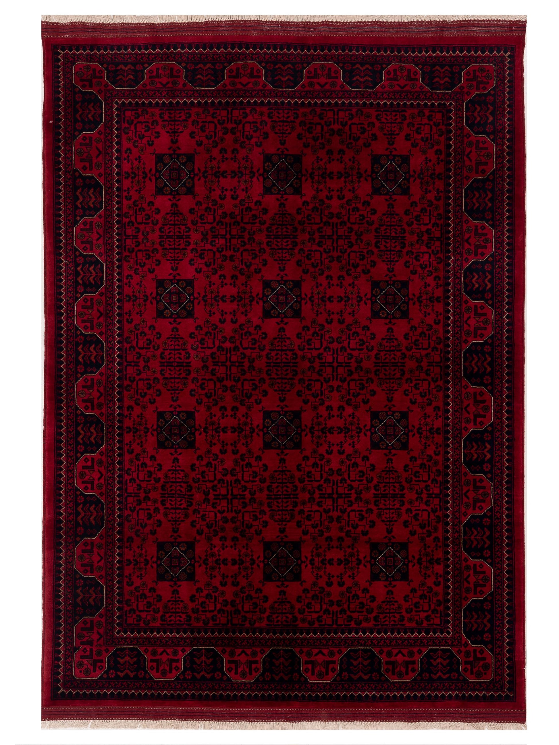 Nomad Afghan Belcik  Red Navy Tribal