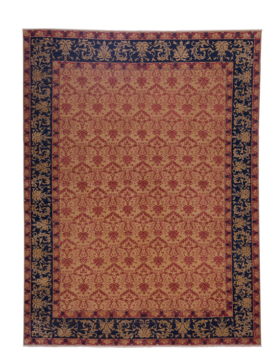 Pasha Antique Loom  Camel Navy Transitional