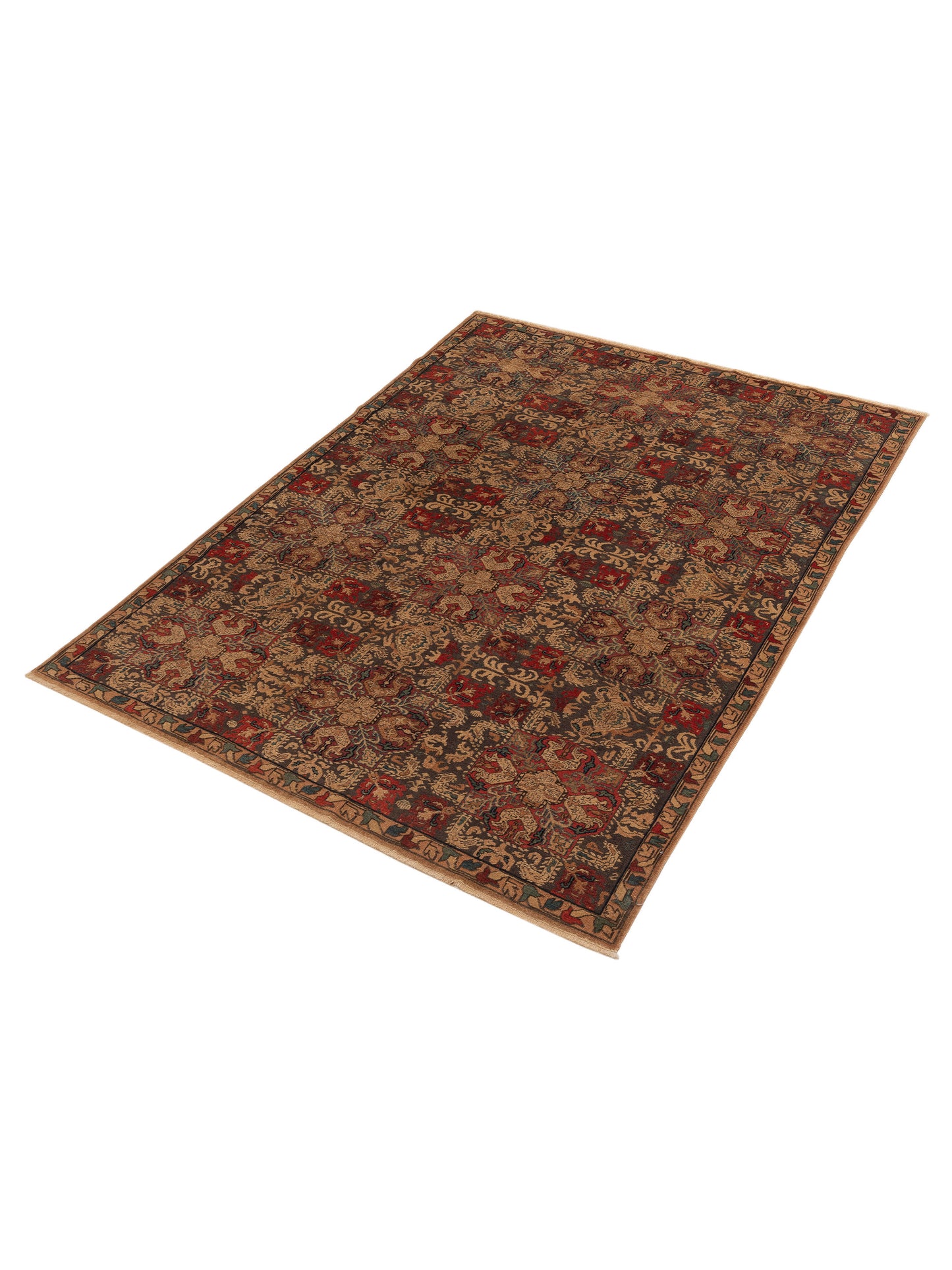 Antique Loom 104546 Multi 6.9x8.9 Hand Knotted Rug
