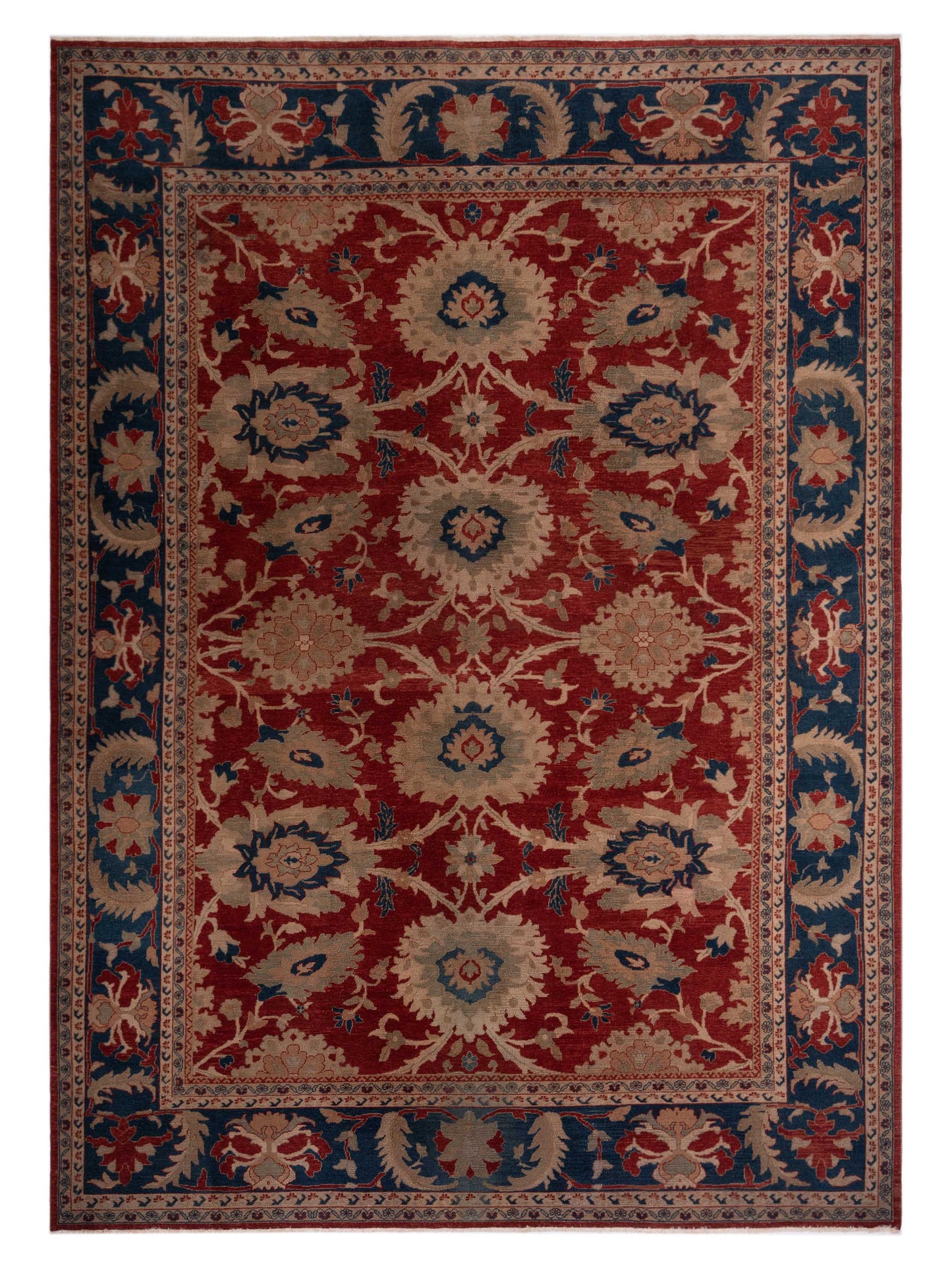 Pasha Turkish Elvan  Red Navy Traditional