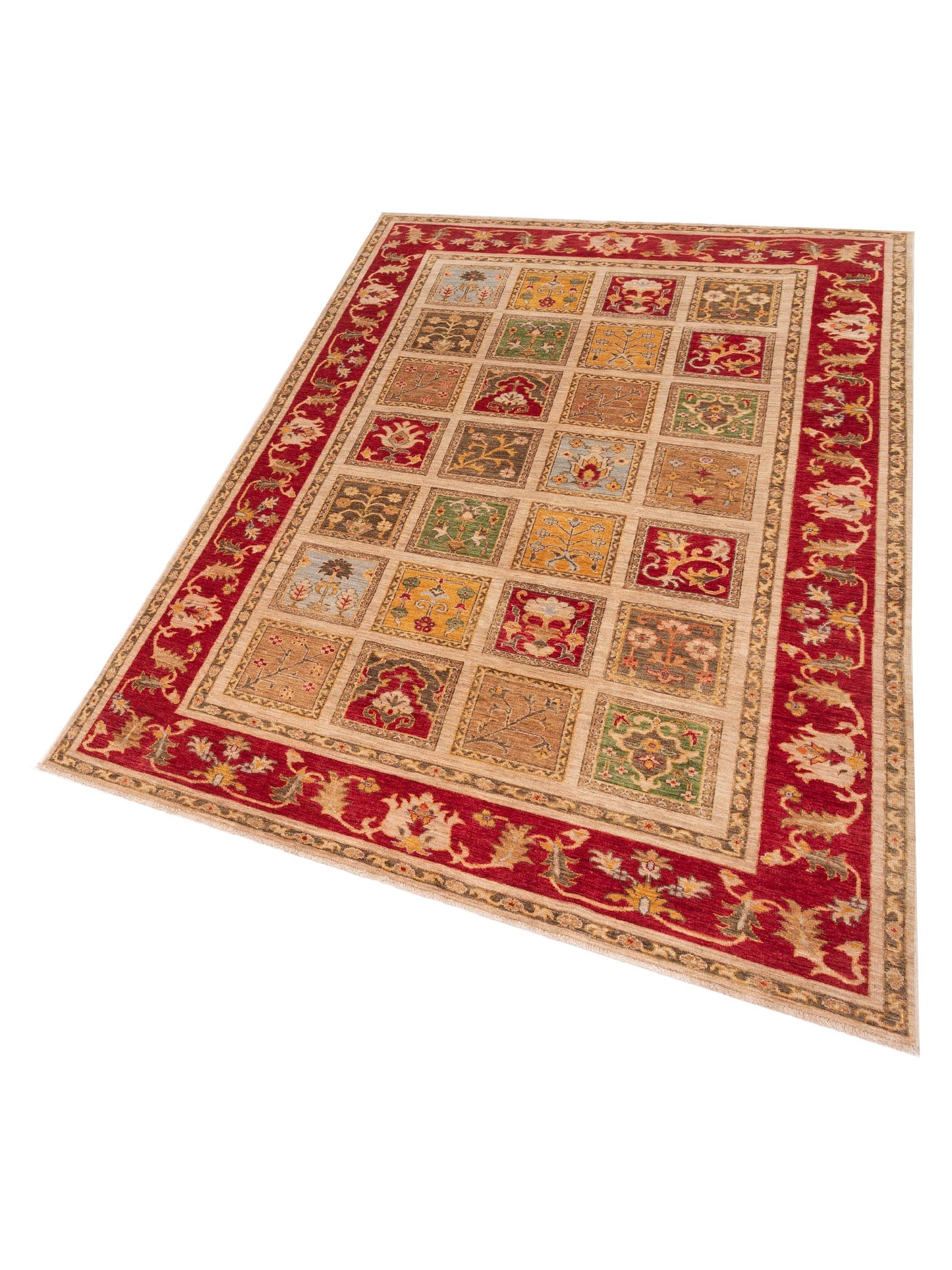 Sultan 119987 Multi 6.7x9.6 Hand Knotted Rug