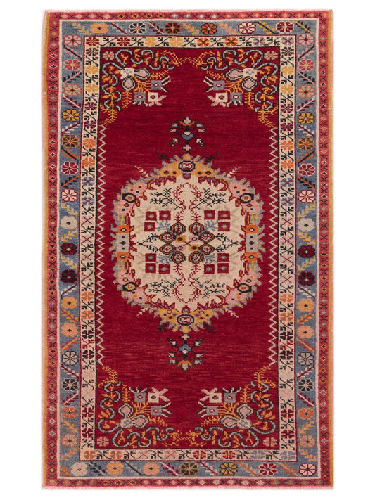 Pasha Old Anatolian  Red Blue Traditional