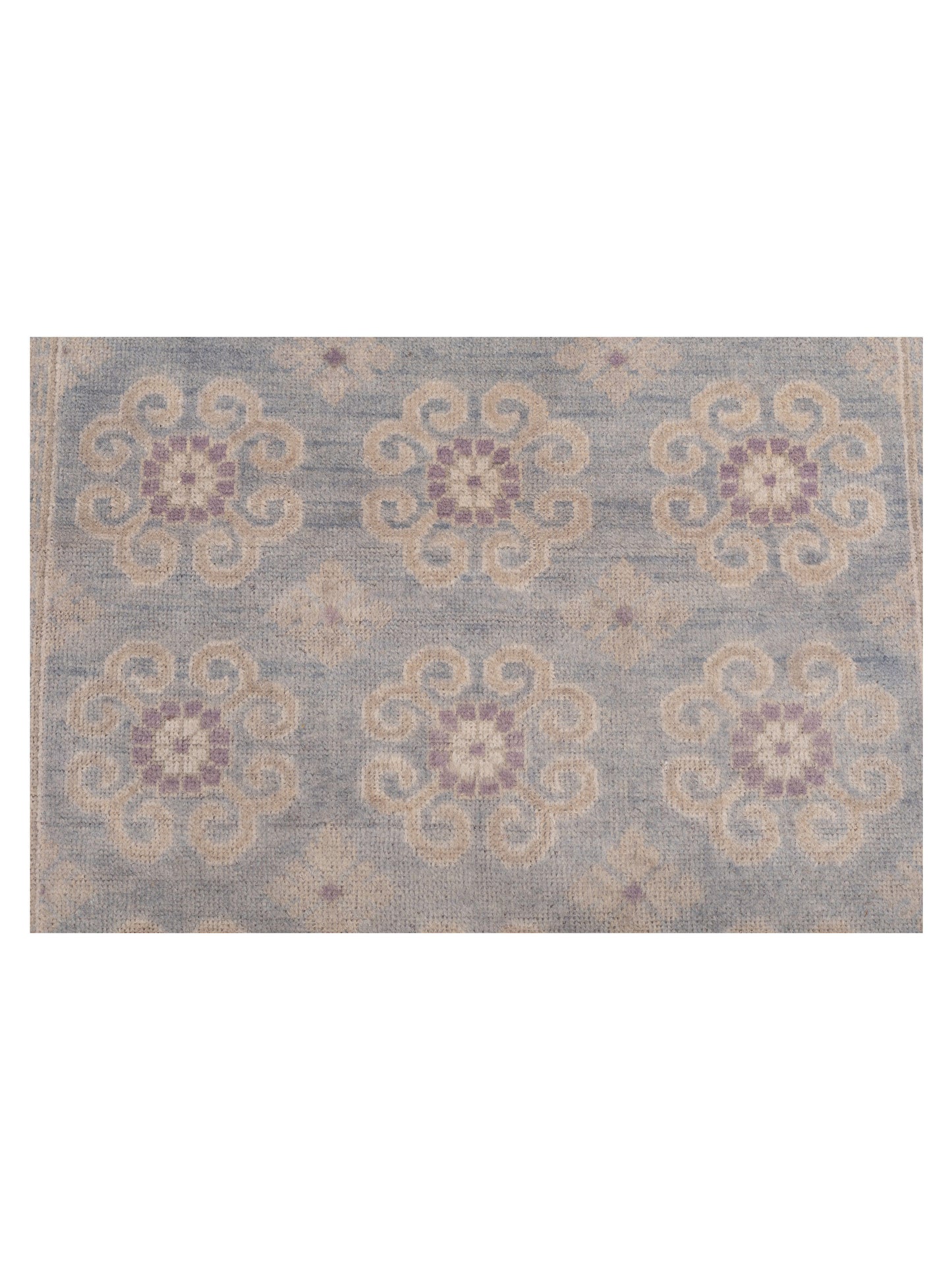 Evren 123503 Blue Silver 4x6 Hand Knotted Rug