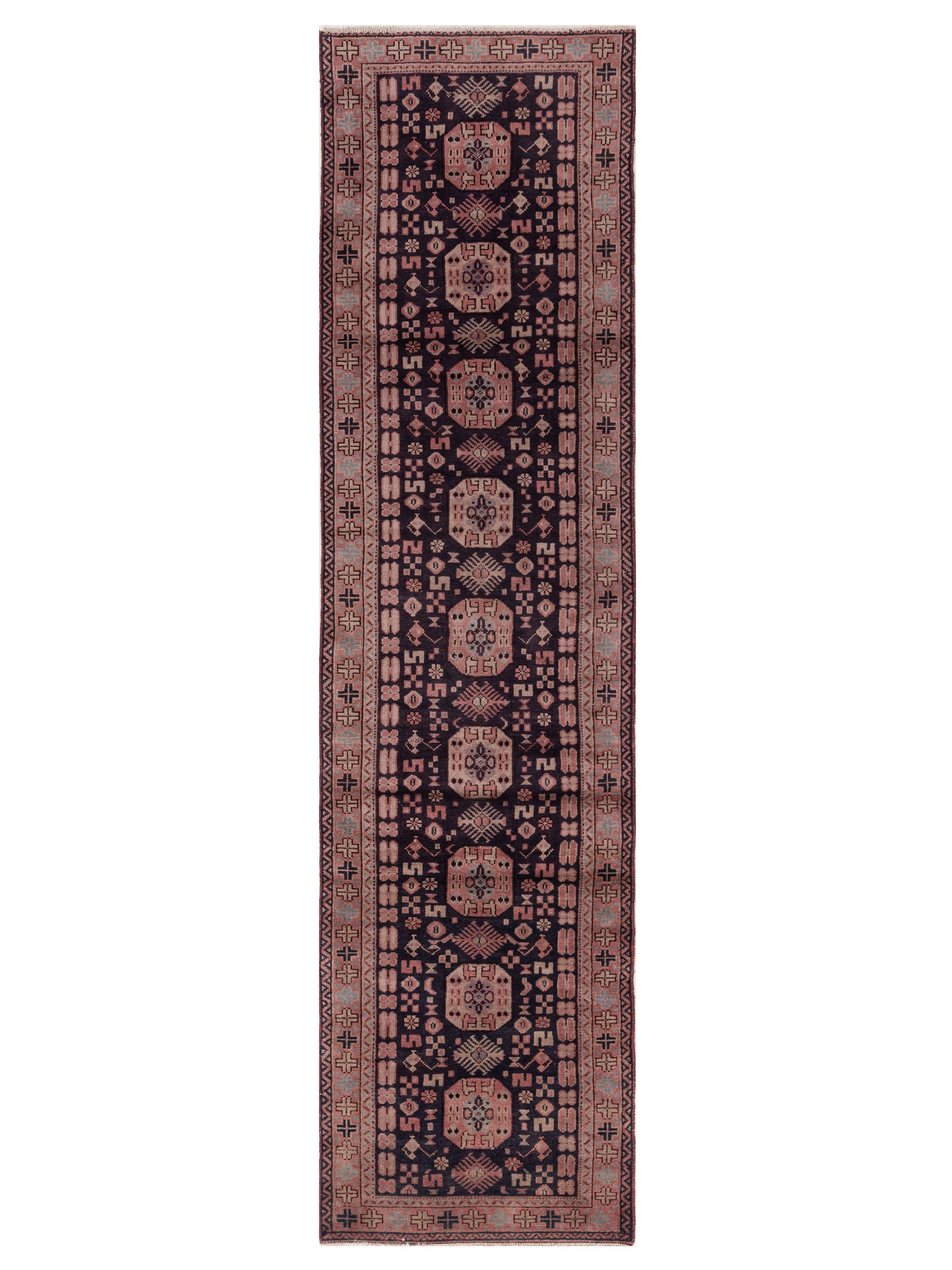 Pasha Old Anatolian  Charcoal Red Transitional